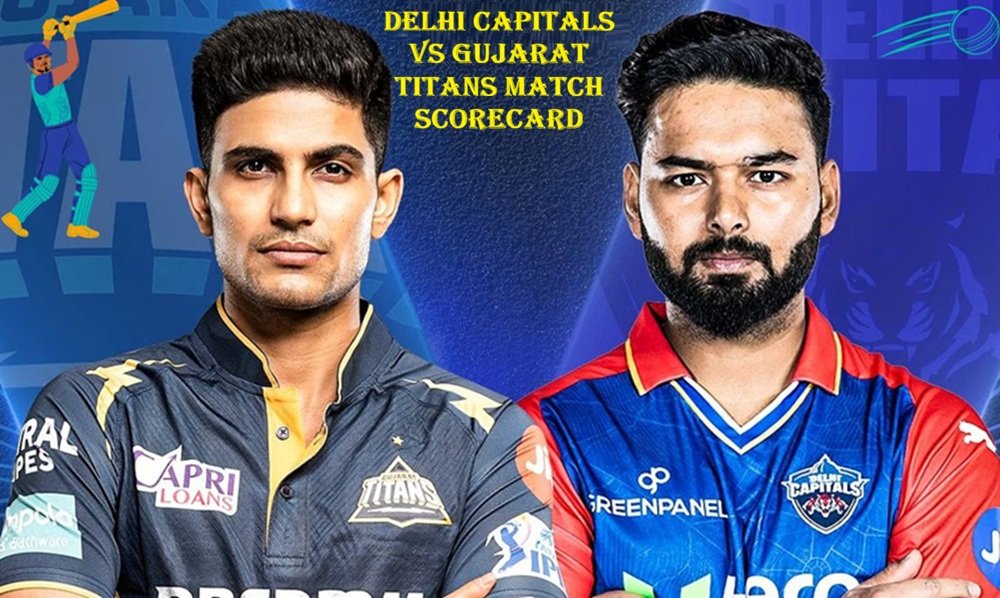 delhi capitals vs gujarat titans match scorecard.