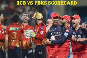 RCB vs PBKS Scorecard