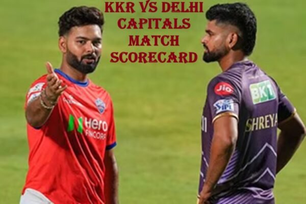 KKR vs Delhi Capitals Match Scorecard