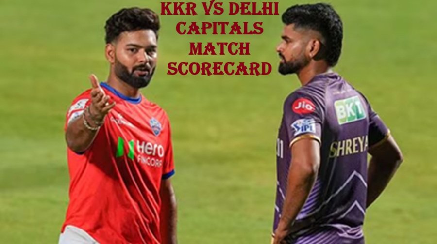 KKR vs Delhi Capitals Match Scorecard