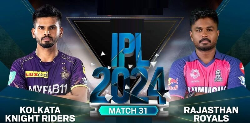 rajasthan royals vs kolkata knight riders match scorecard