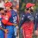 Delhi Capitals vs Royal Challengers Bengaluru Timeline