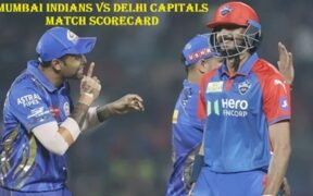Mumbai Indians vs Delhi Capitals Match Scorecard