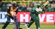 Sri Lanka National Cricket Team vs Pakistan National Cricket Team Match Scorecard