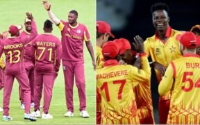 Zimbabwe National Cricket Team vs West Indies Cricket Team Match Scorecard