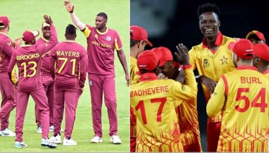 Zimbabwe National Cricket Team vs West Indies Cricket Team Match Scorecard