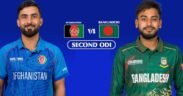 Bangladesh vs Afghanistan 2nd ODI