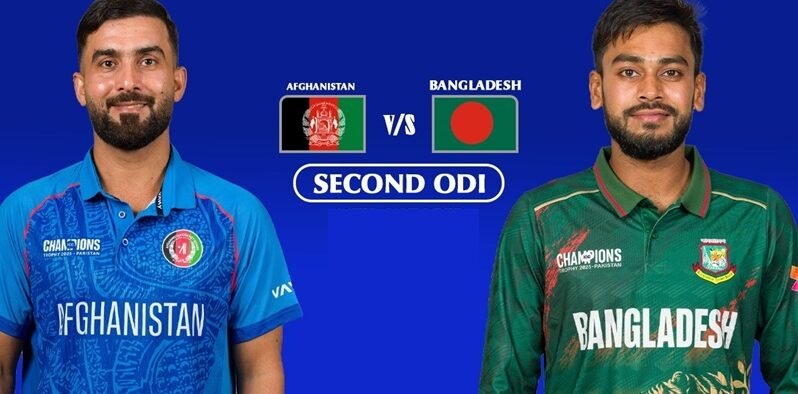 Bangladesh vs Afghanistan 2nd ODI