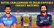 Royal Challengers vs Delhi Capitals Cricket Matches