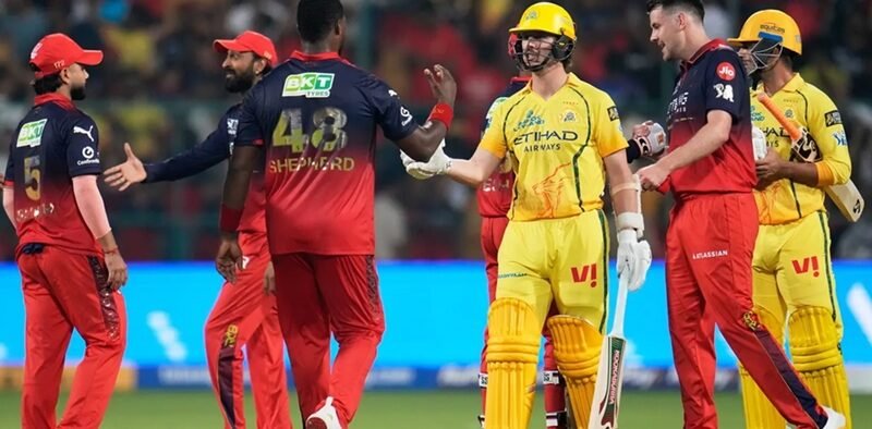 RCB vs CSK Match Scorecard 2026