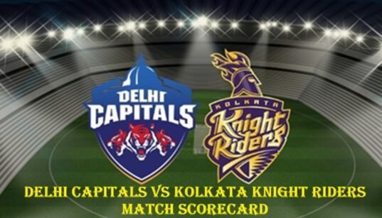 Delhi Capitals vs Kolkata Knight Riders Match Scorecard