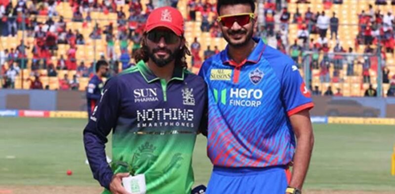 Delhi Capitals Cricket vs Royal Challengers Cricket Timeline