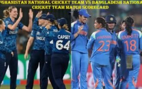 Afghanistan National Cricket Team vs Bangladesh National Cricket Team Match Scorecard