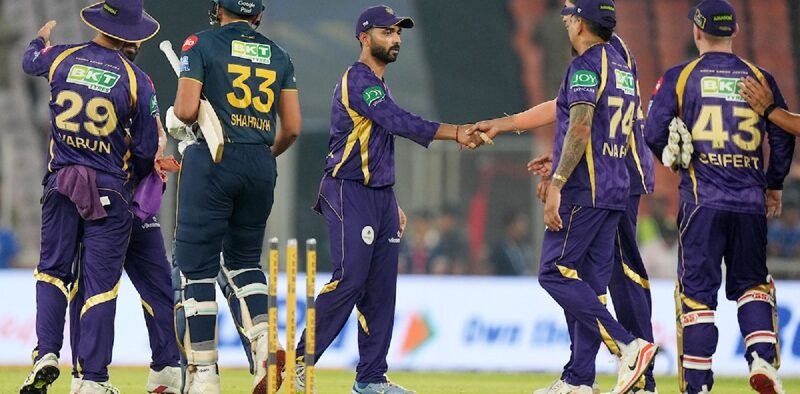 Kolkata Knight Riders vs Gujarat Titans Standings